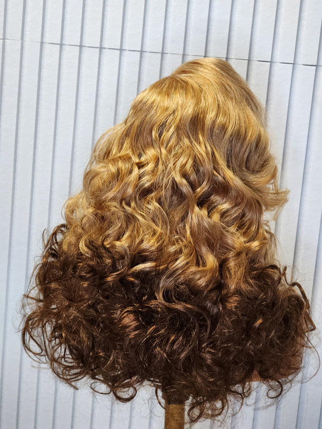 Human hair wig 13x4 frontal.