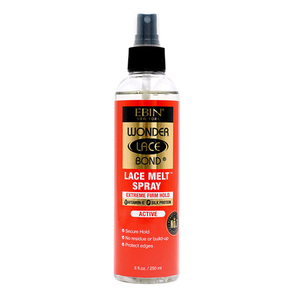 Wonder Lace Bond Lace Melt Spray.