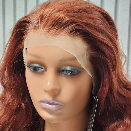 Human hair wig 13x4 lace front.