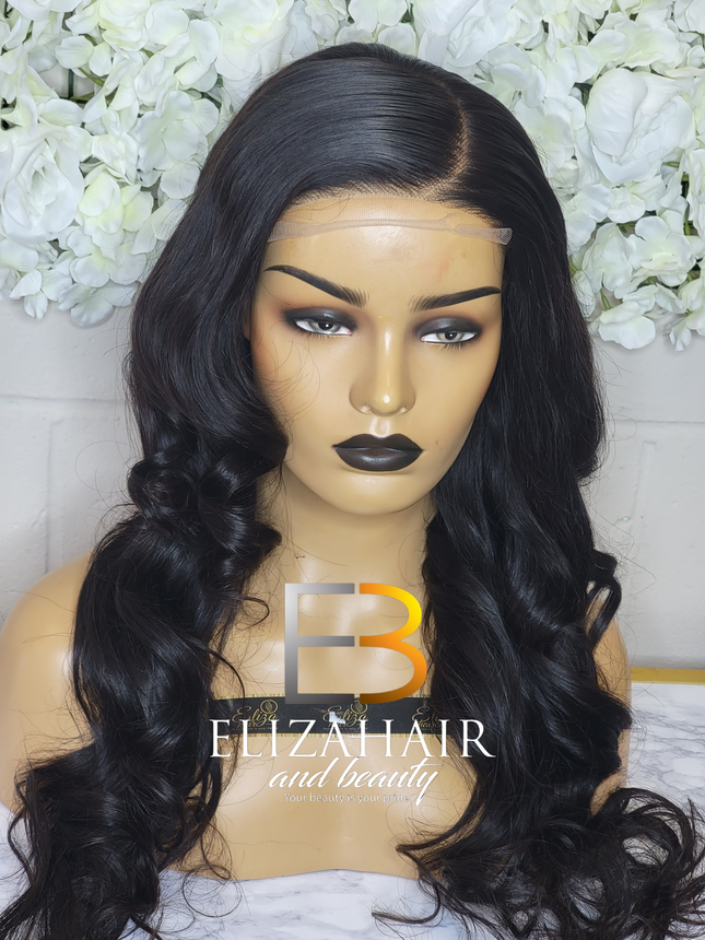 5x5 Glueless lace wig 20"