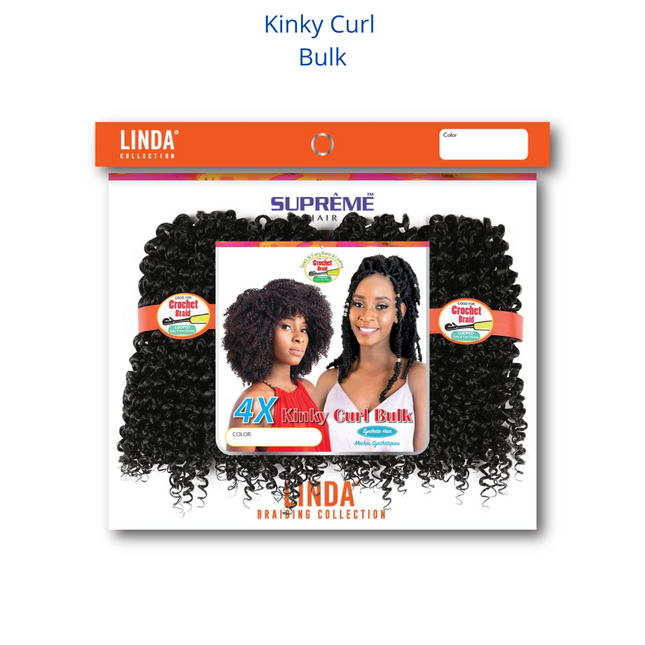 Linda Kinky Curl Bulk 4x