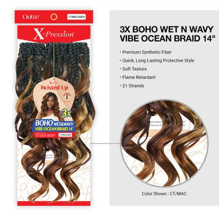 Boho wet&wavy 14" OUTRE