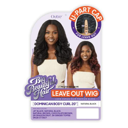 Big Beautiful Hair Dominican Body Curl 20” Leave out wig