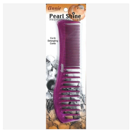 Annie Pearl Shine Cut & Detangler Comb