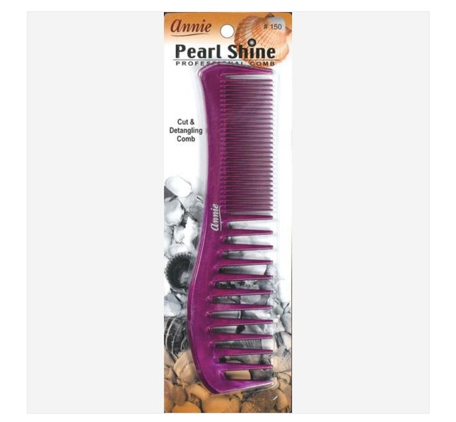 Annie Pearl Shine Cut & Detangler Comb