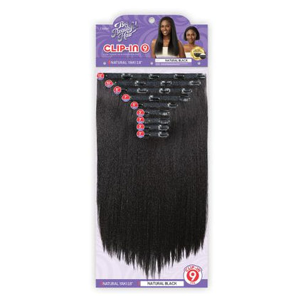 Big beautiful hair Clip-In 9pcs NATURAL YAKI 18" OUTRE