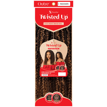 X-Pression Twisted Up Lace Front 22”