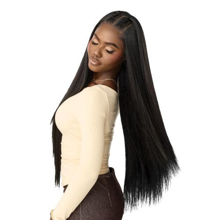 Outre Human Hair Blend Lace Front Wig Perfect Hairline Nueblend Glueless Fully Hand-Tied 13X6 HHB-Straight 34