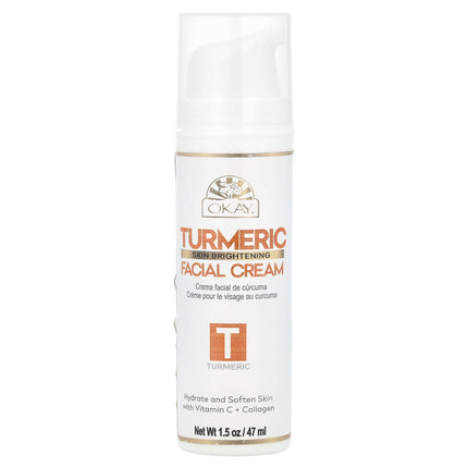 Turmeric facial cream