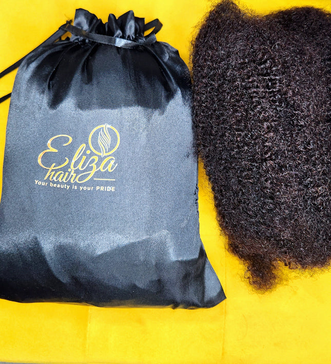 Afro kinky bulk human hair 16" 50g 6parks