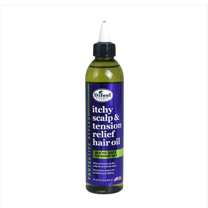Difeel Itchy Scalp & Tension Relief Hair Oil 8oz (PC)
