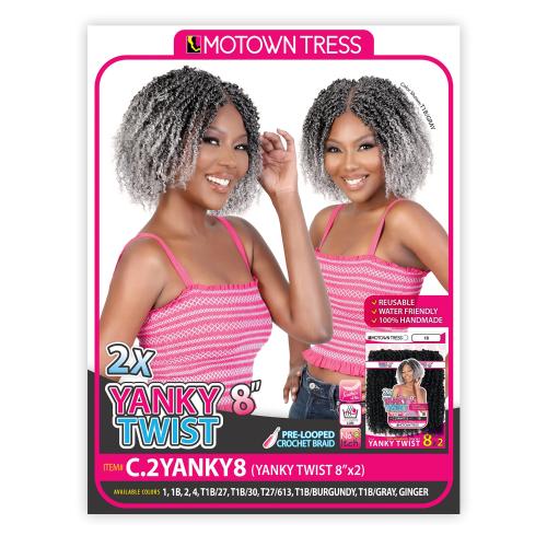 Motown Tress Yanky Twist 8”