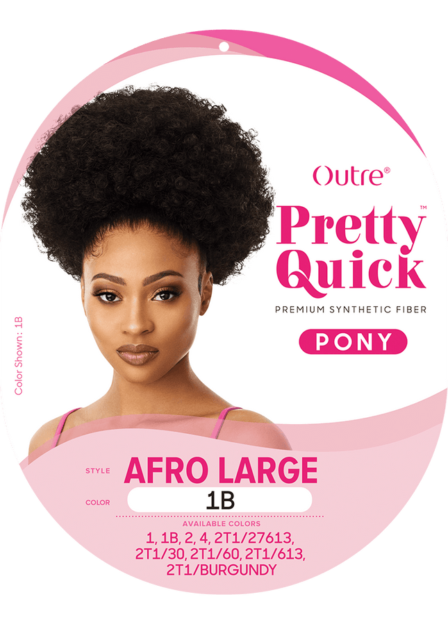 Afro large ponytail