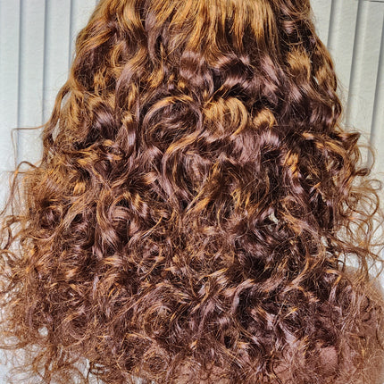 5x5 glueless wig Egg curls