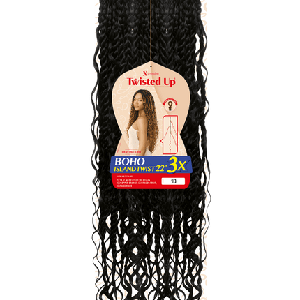 Boho island twist 24" OUTRE