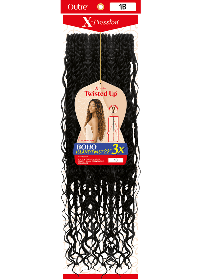 Boho island twist 24" OUTRE