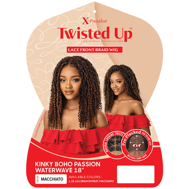 X-Pression Twisted Up Lace Front 22”
