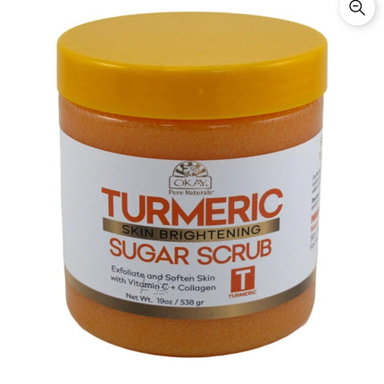 Turmeric suger scrub