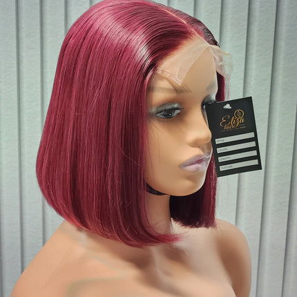 Human hair wig 5x5
