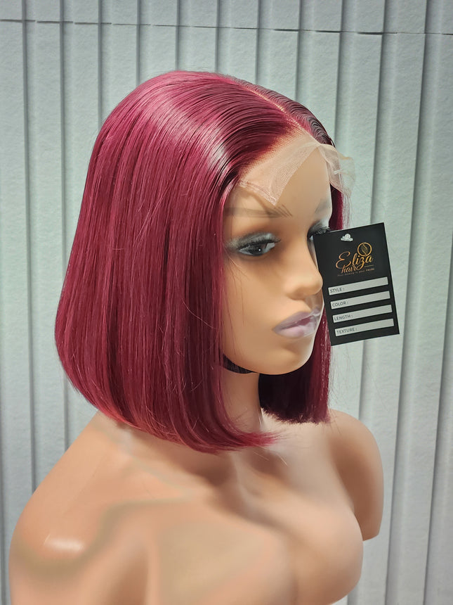 Human hair wig 5x5