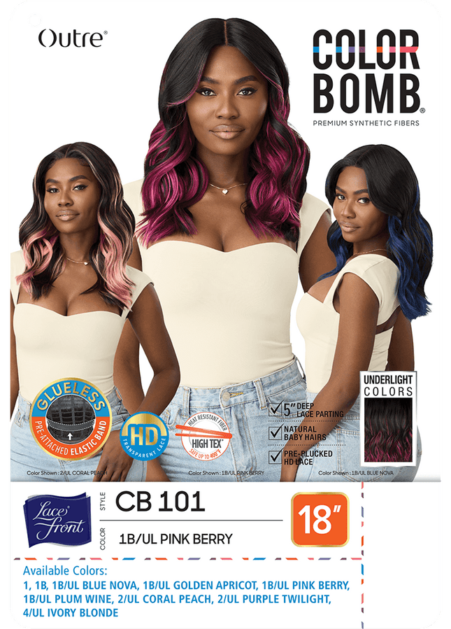 Outre Color Bomb LaceFront 18”