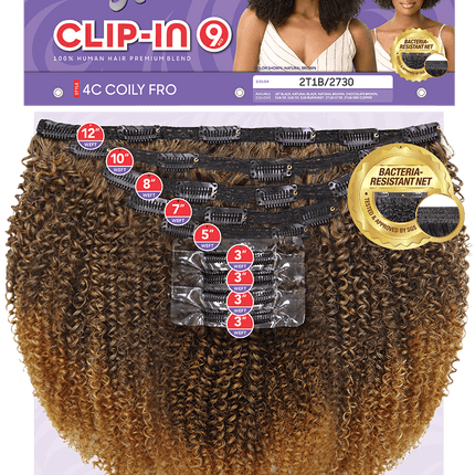 Big beautiful hair clip in 4C Coily Fro