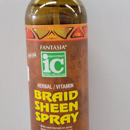 Braid sheen spray