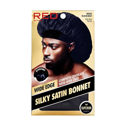 Silk satin Bonnet RED BY KISS