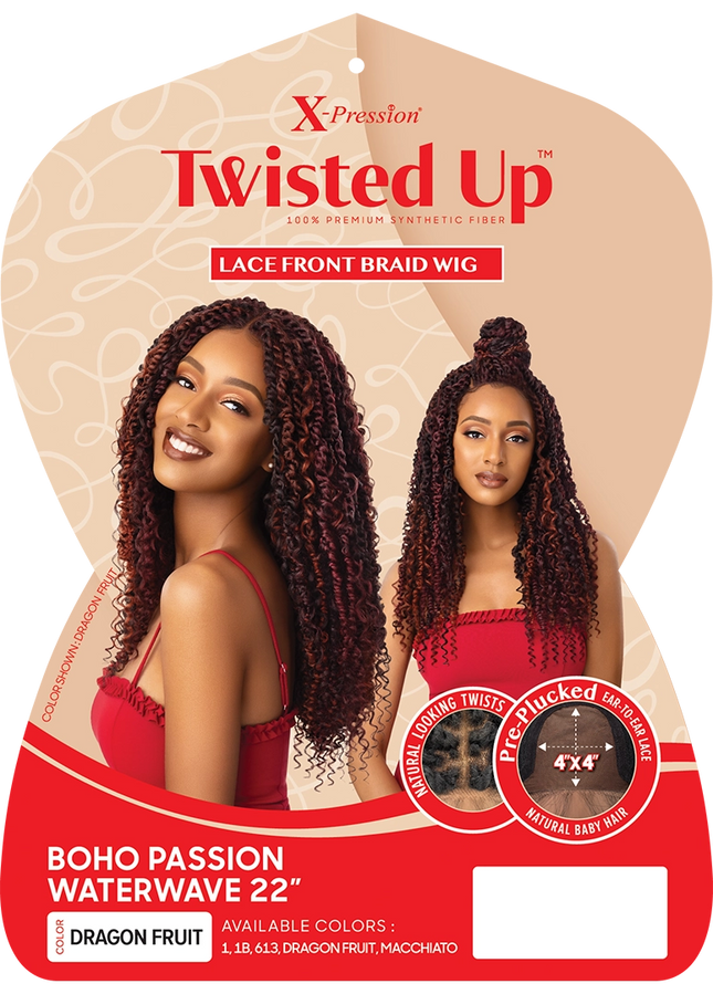 X-Pression BOHO Passion Waterwave 22"